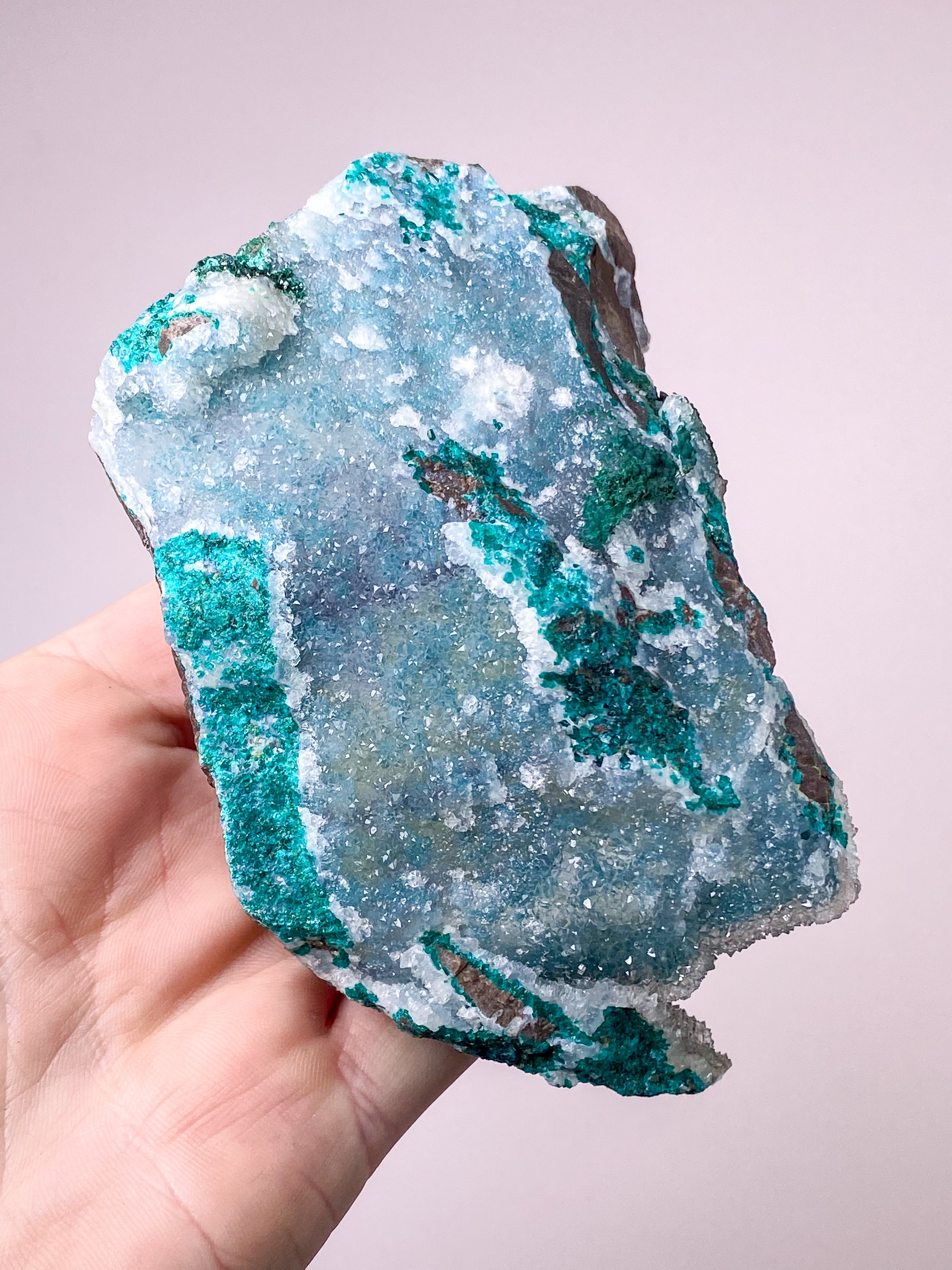 Druzy Dioptase (Nr. 26)