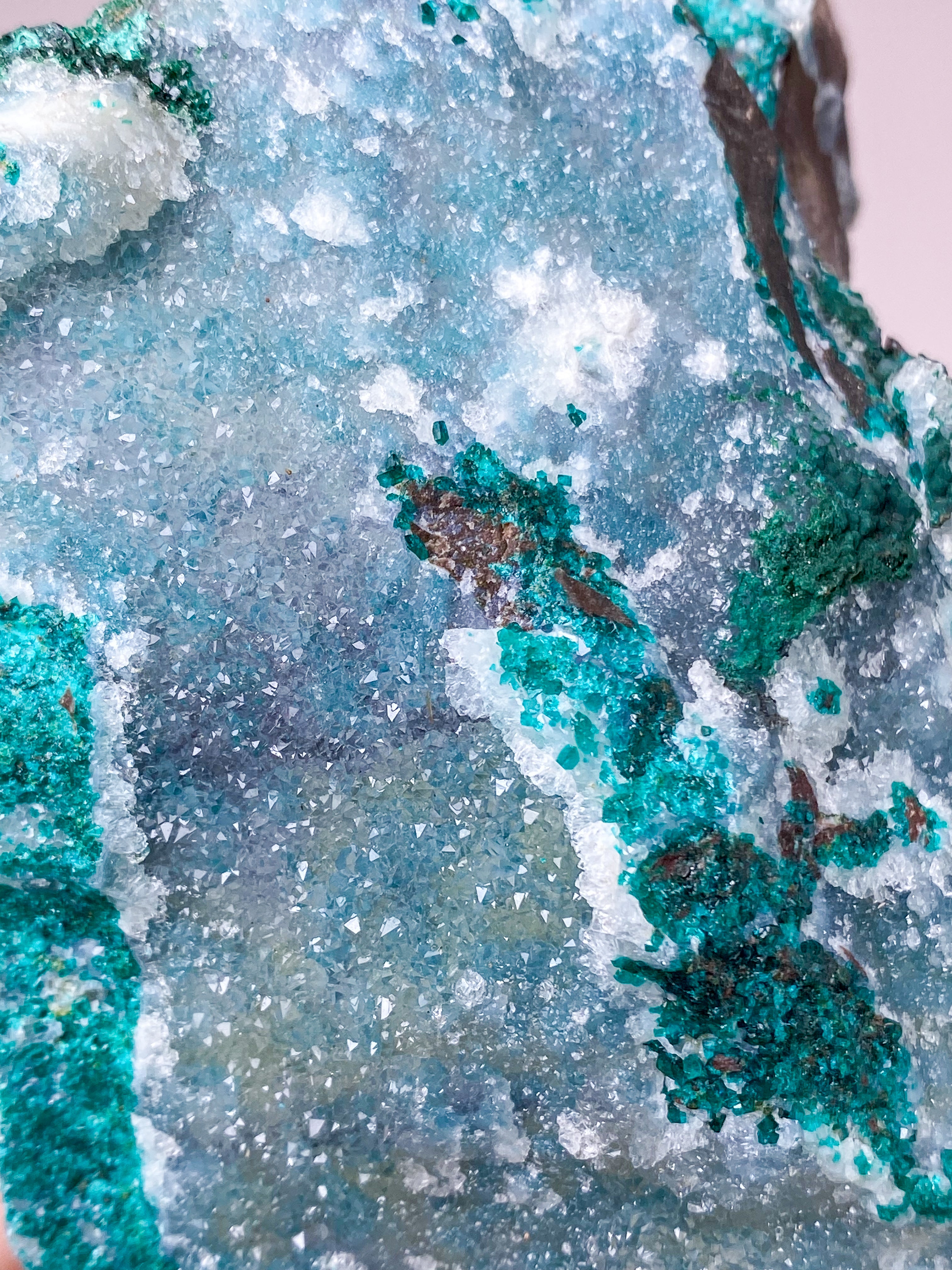 Druzy Dioptase (Nr. 26)