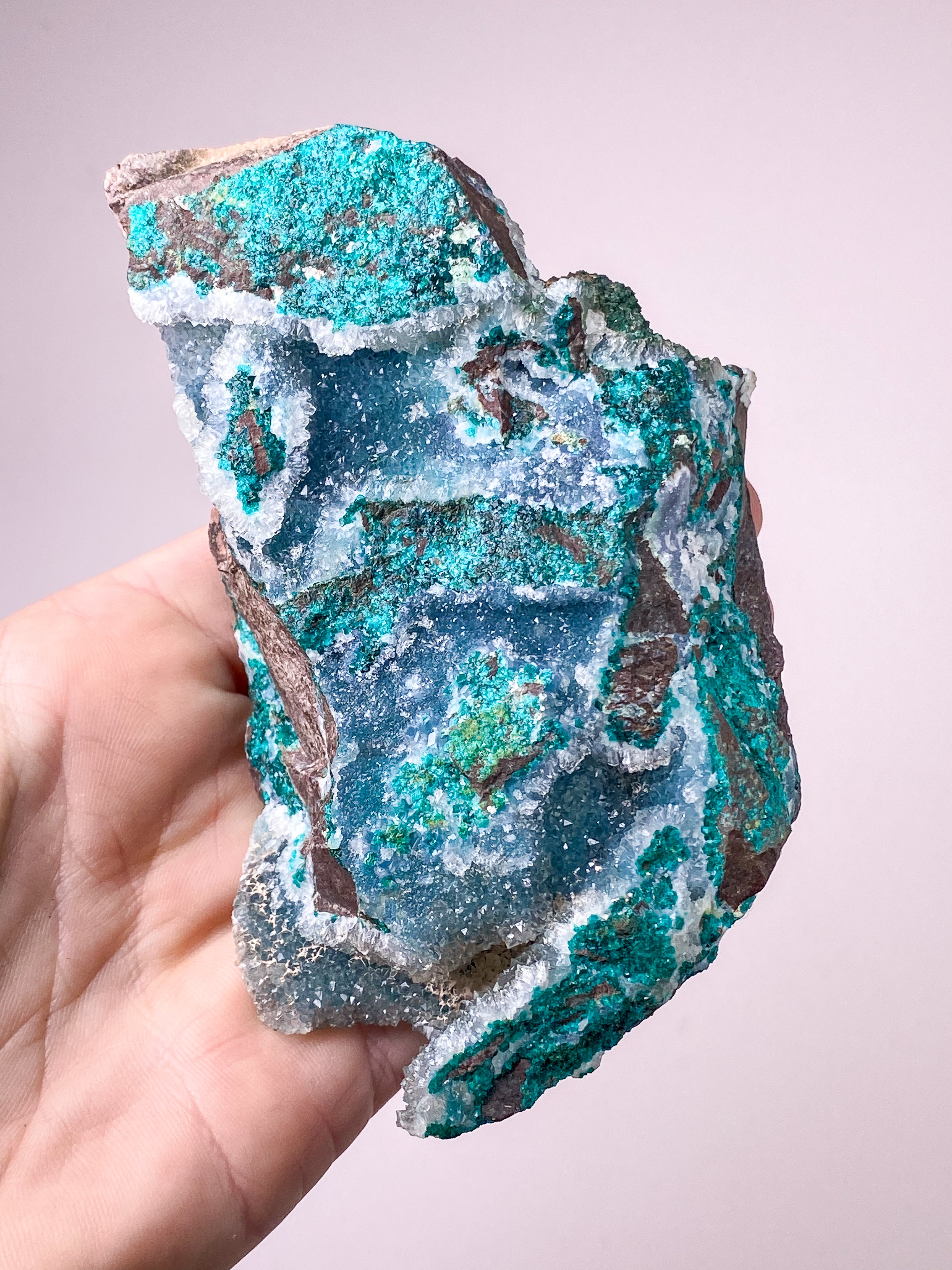 Druzy Dioptase (Nr. 26)