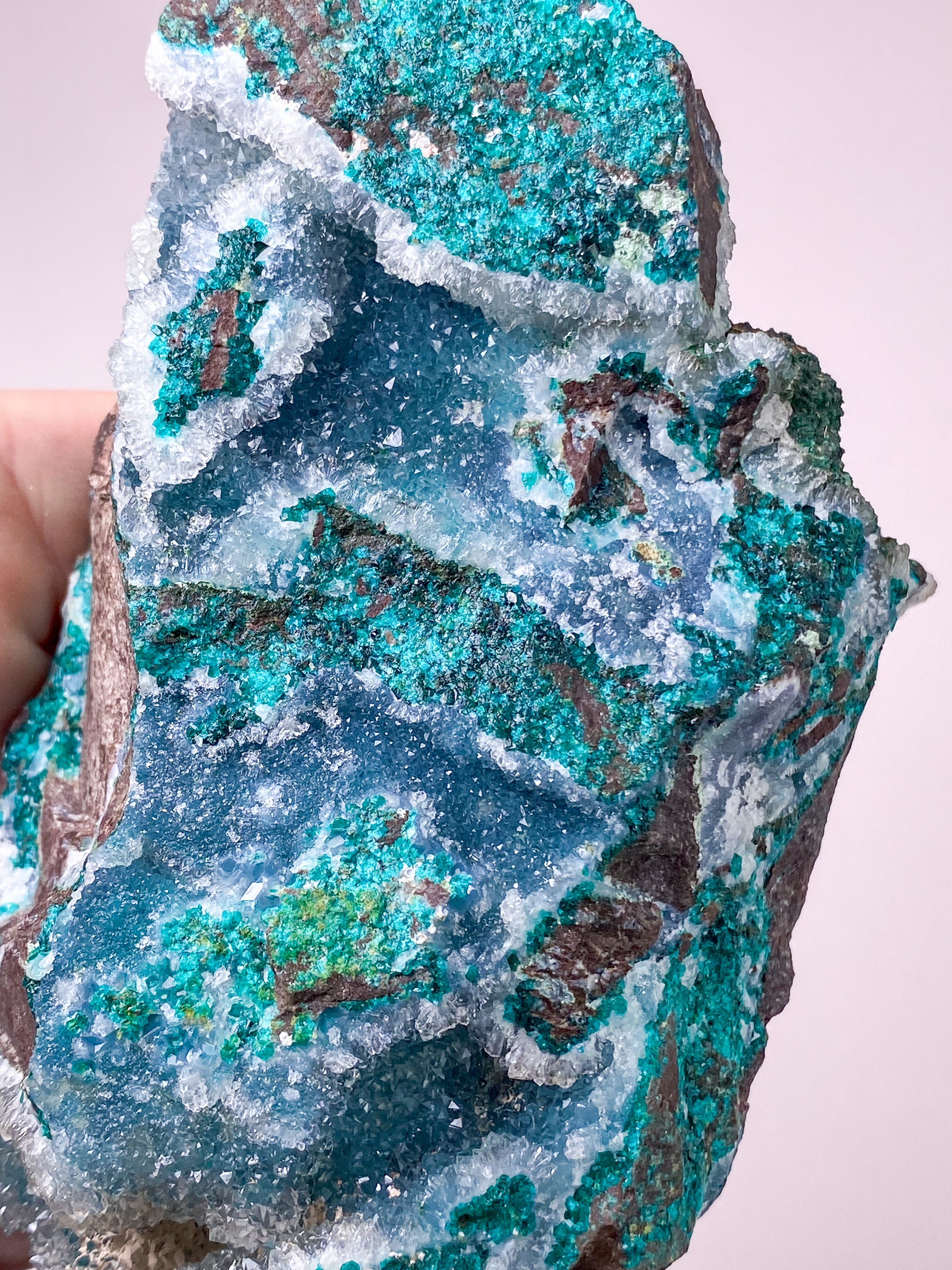 Druzy Dioptase (Nr. 26)