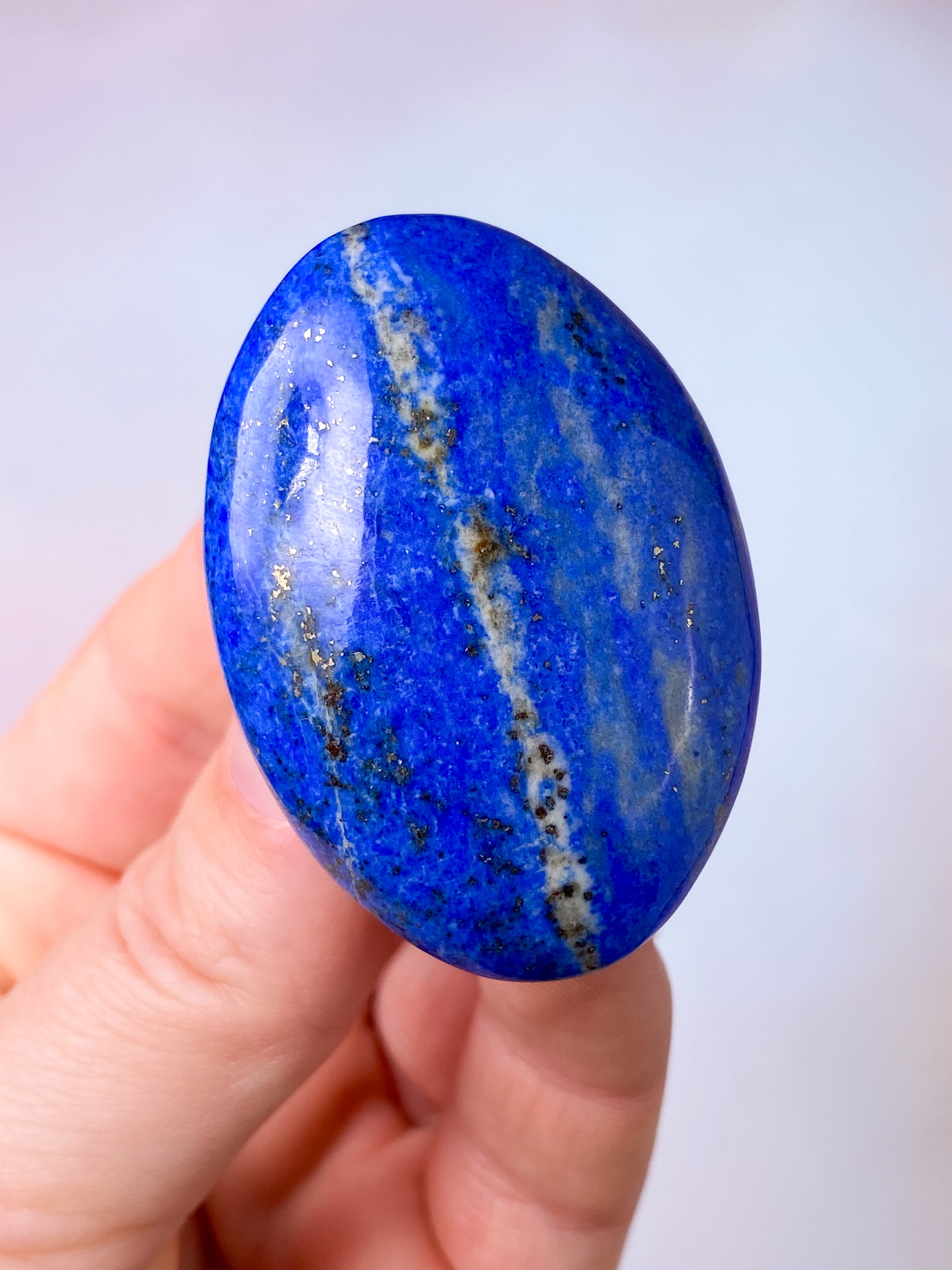 Lapis Lazuli Palmstone (Nr. 5)