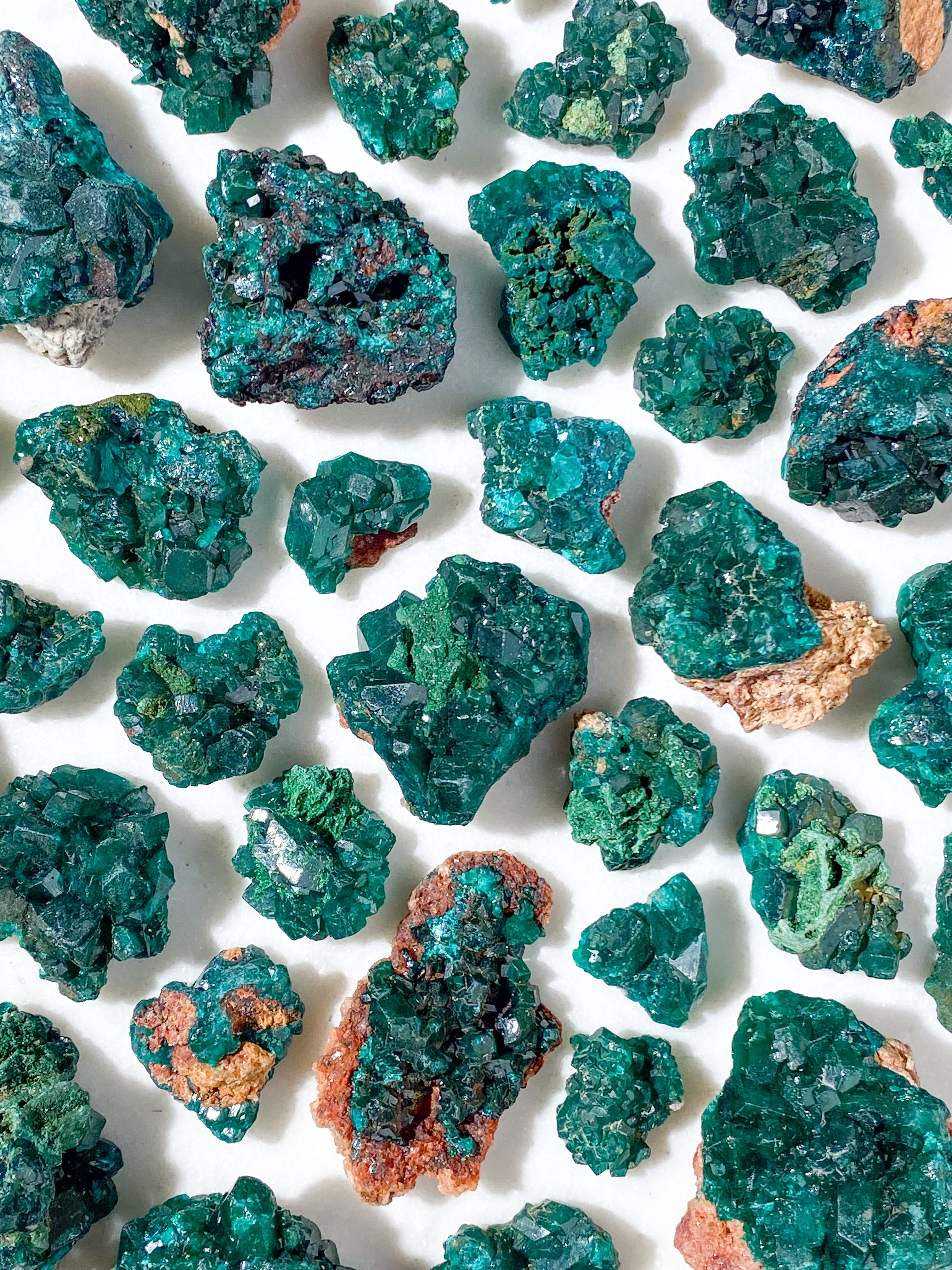 Dioptase Klynge