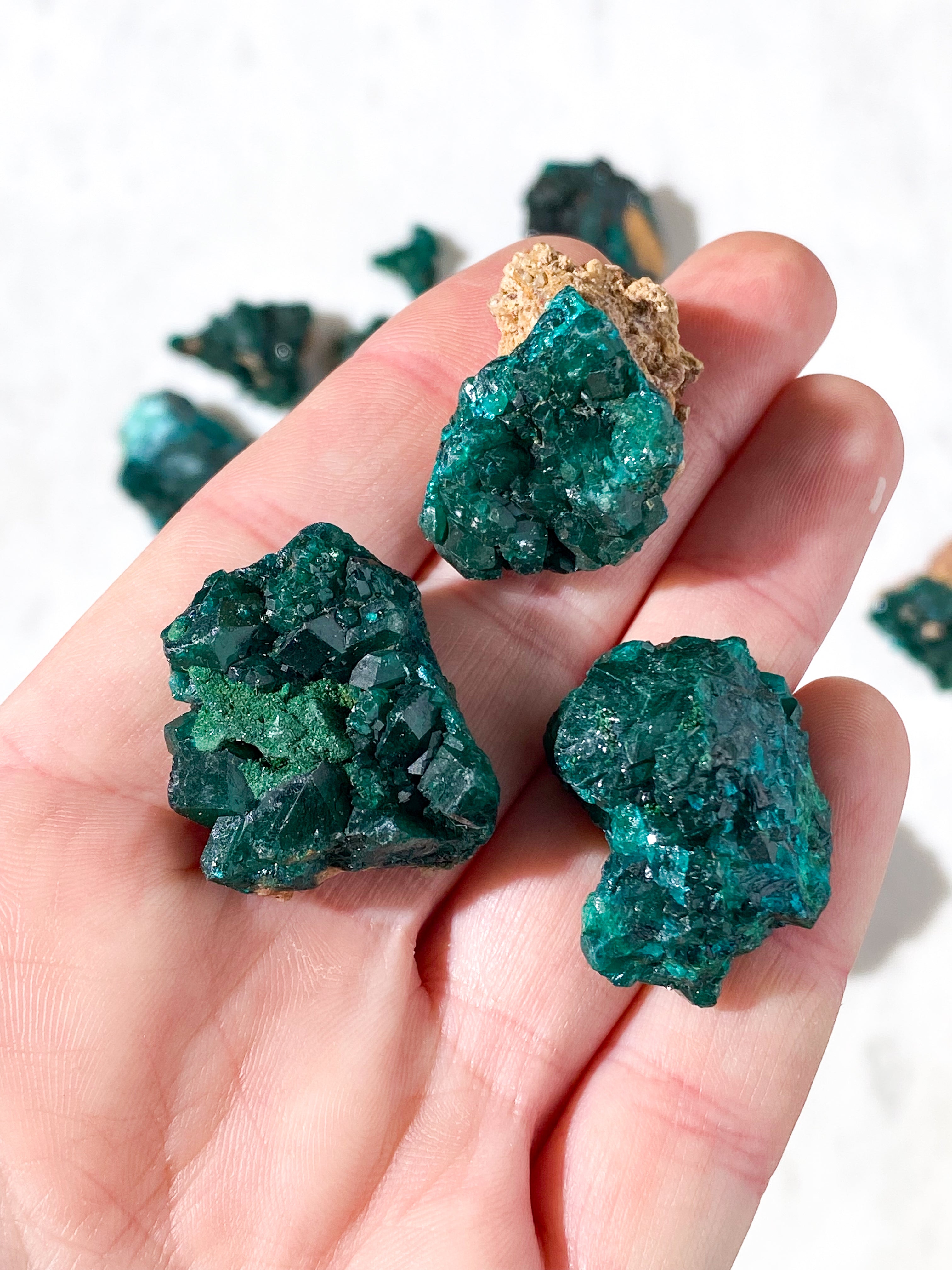 Dioptase Klynge