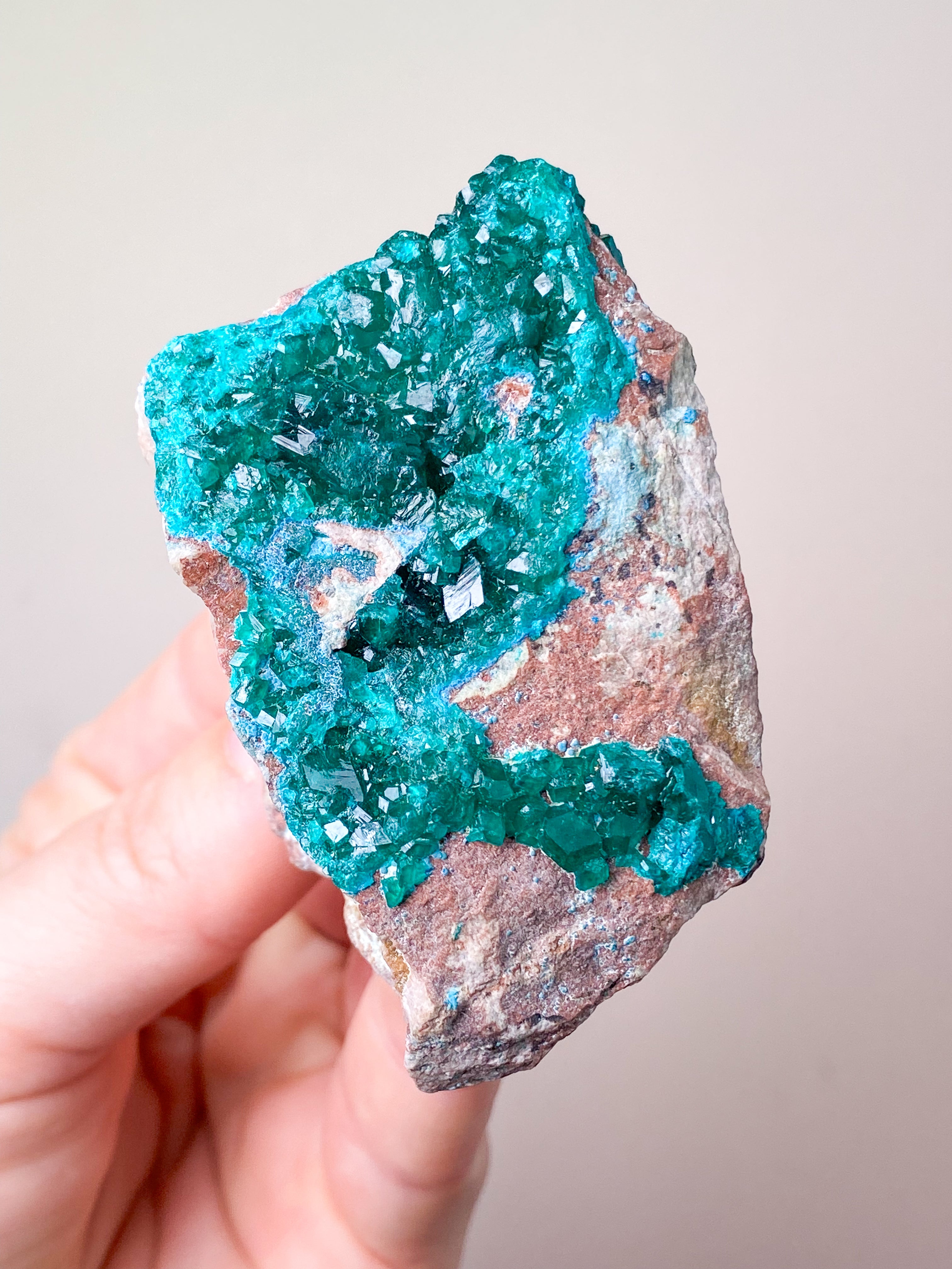 Dioptase Cluster (No. 31)