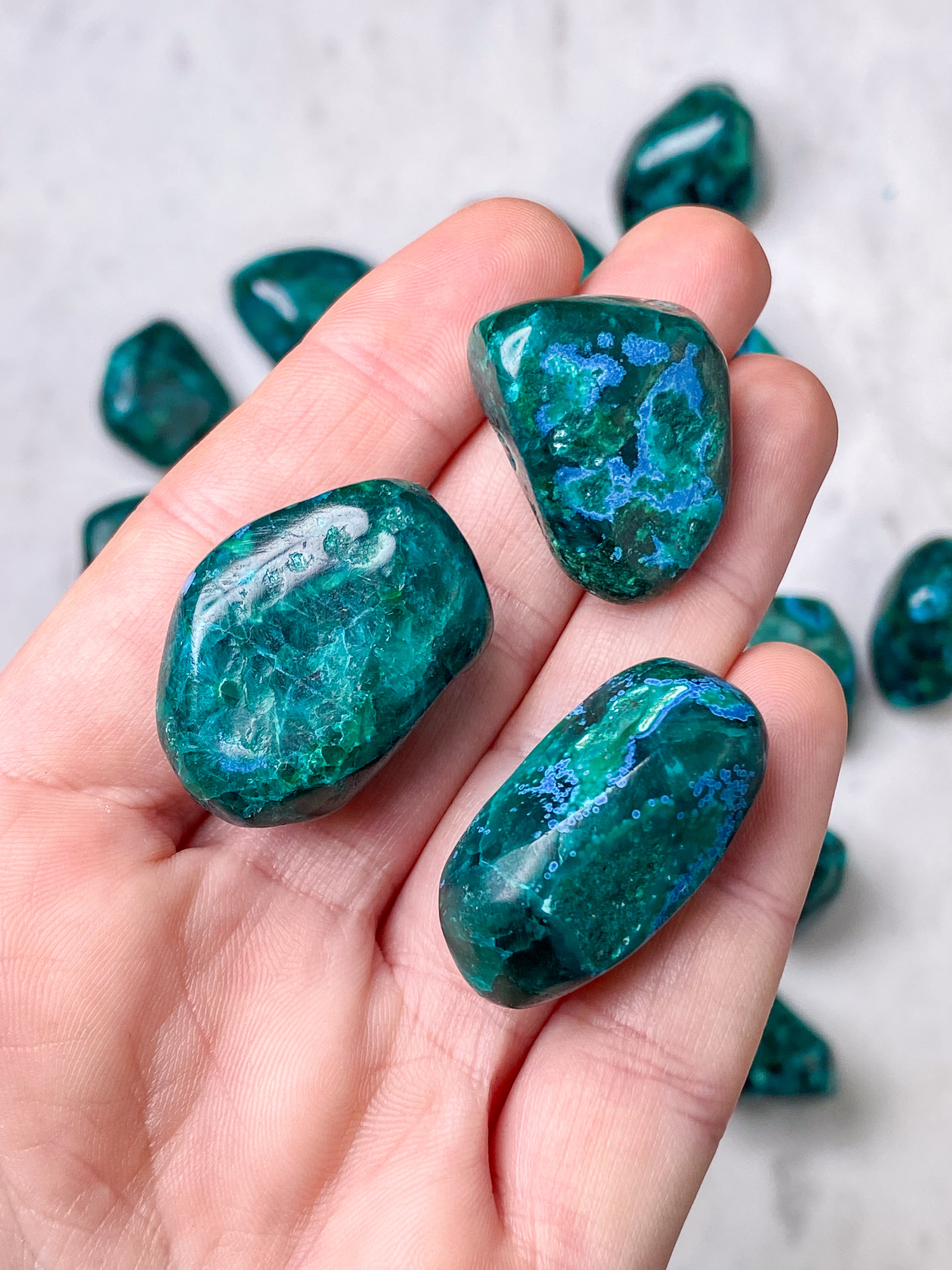 Orange Calcite Pumpkin w. Ribbon