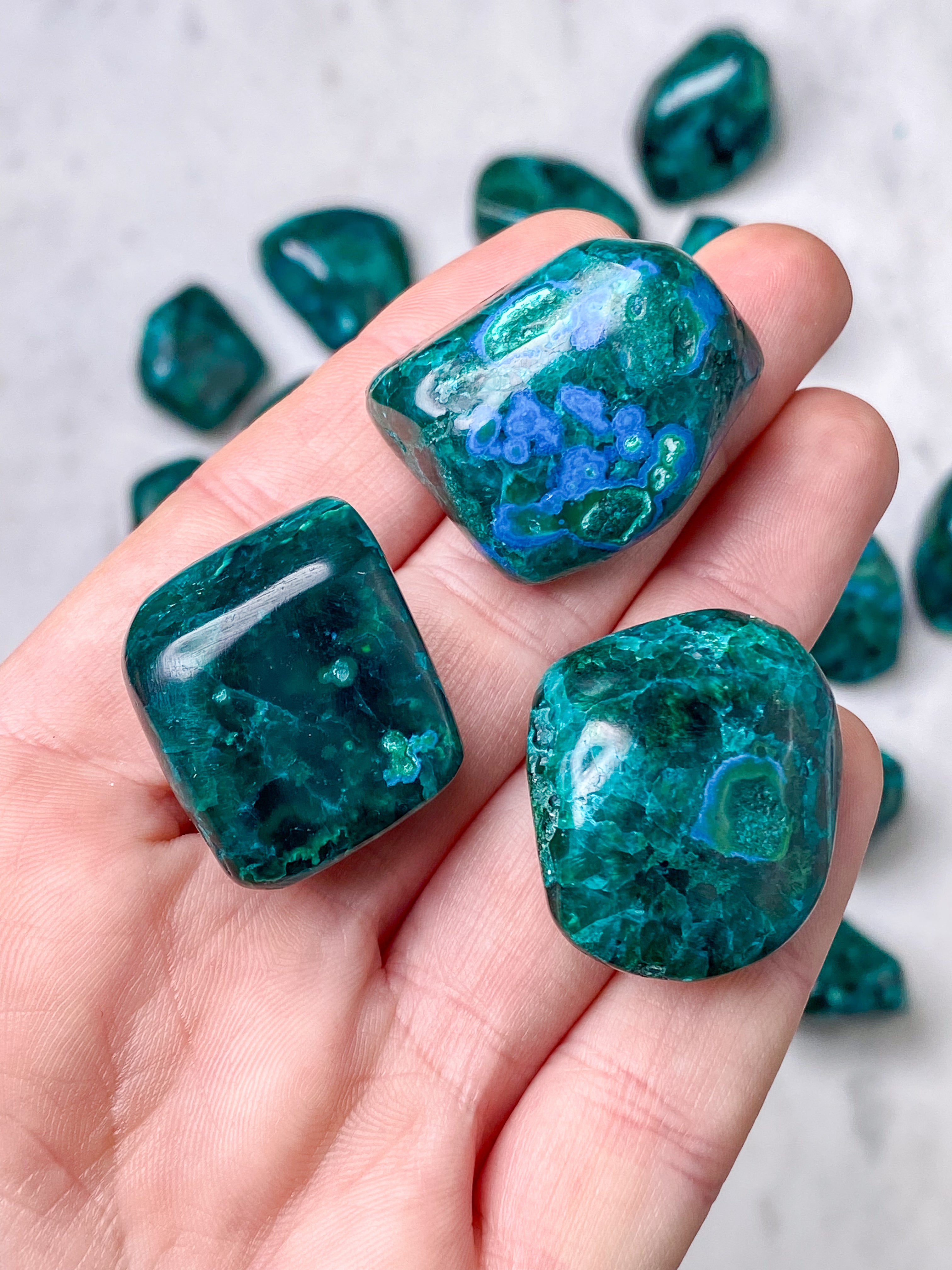 Orange Calcite Pumpkin w. Ribbon