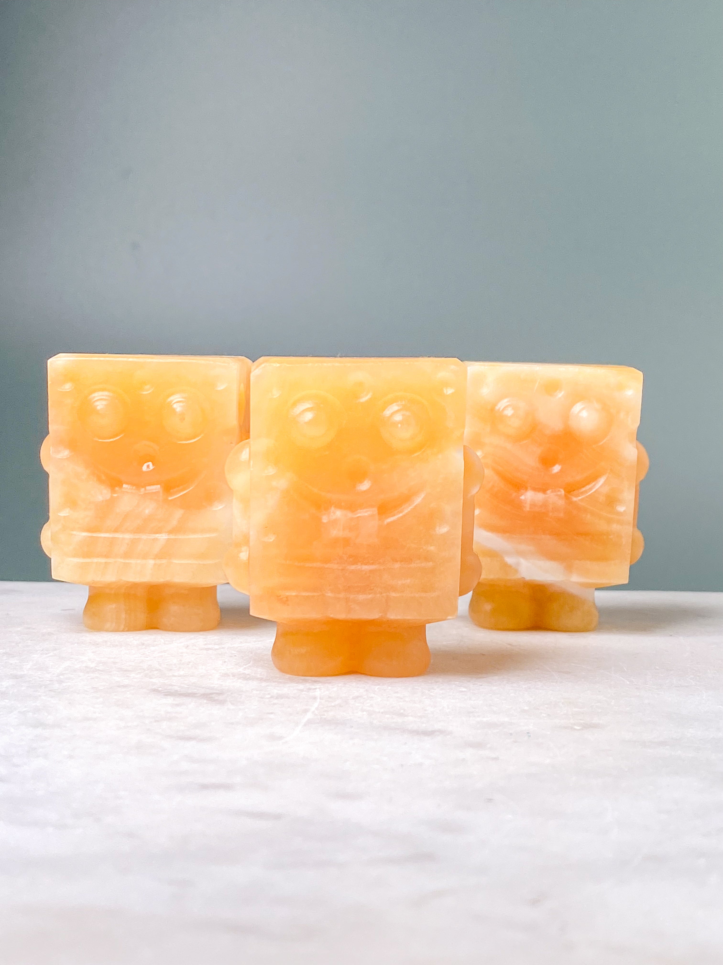 Orange Calcit Svampebob