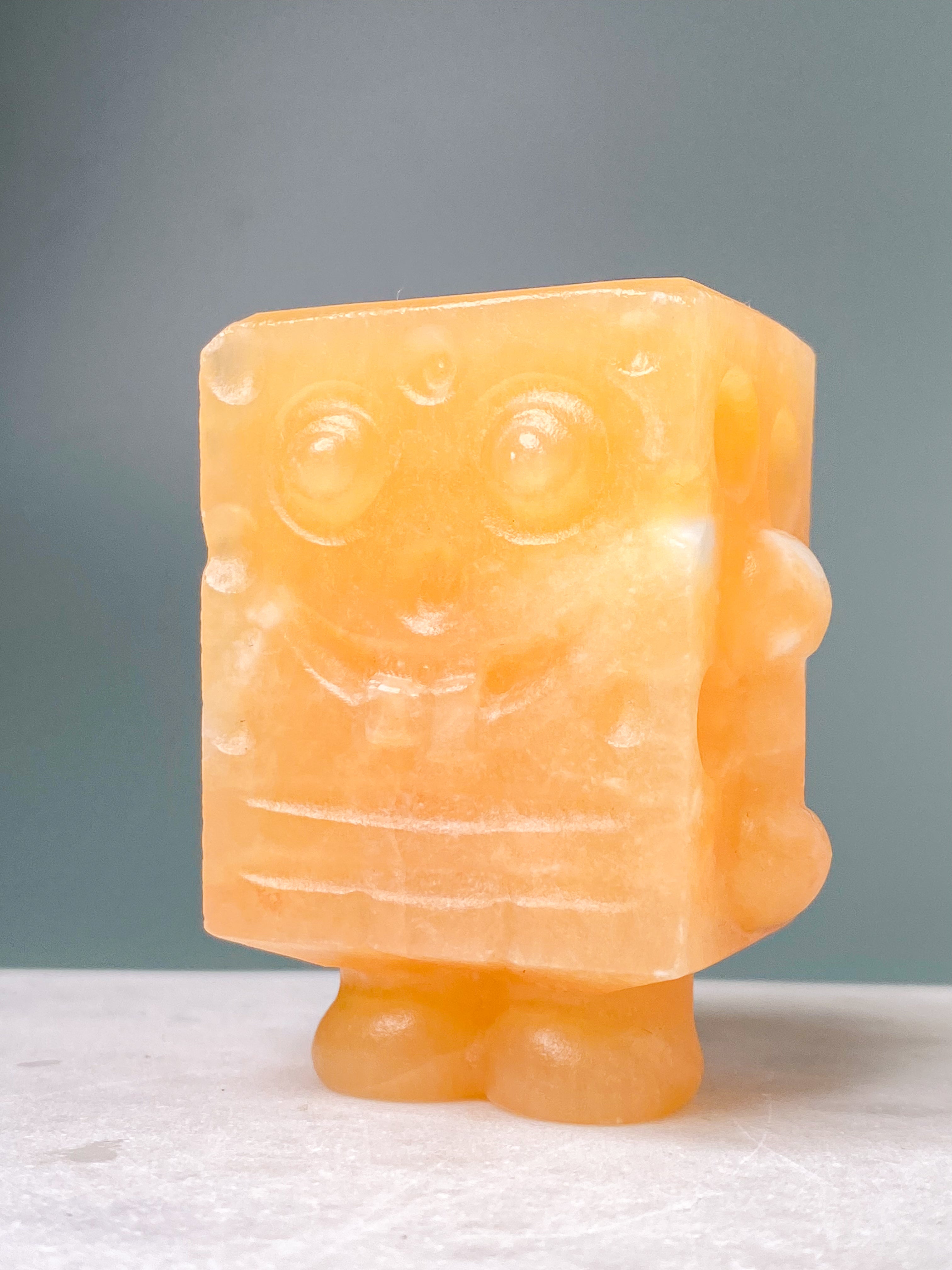 Orange Calcit Svampebob