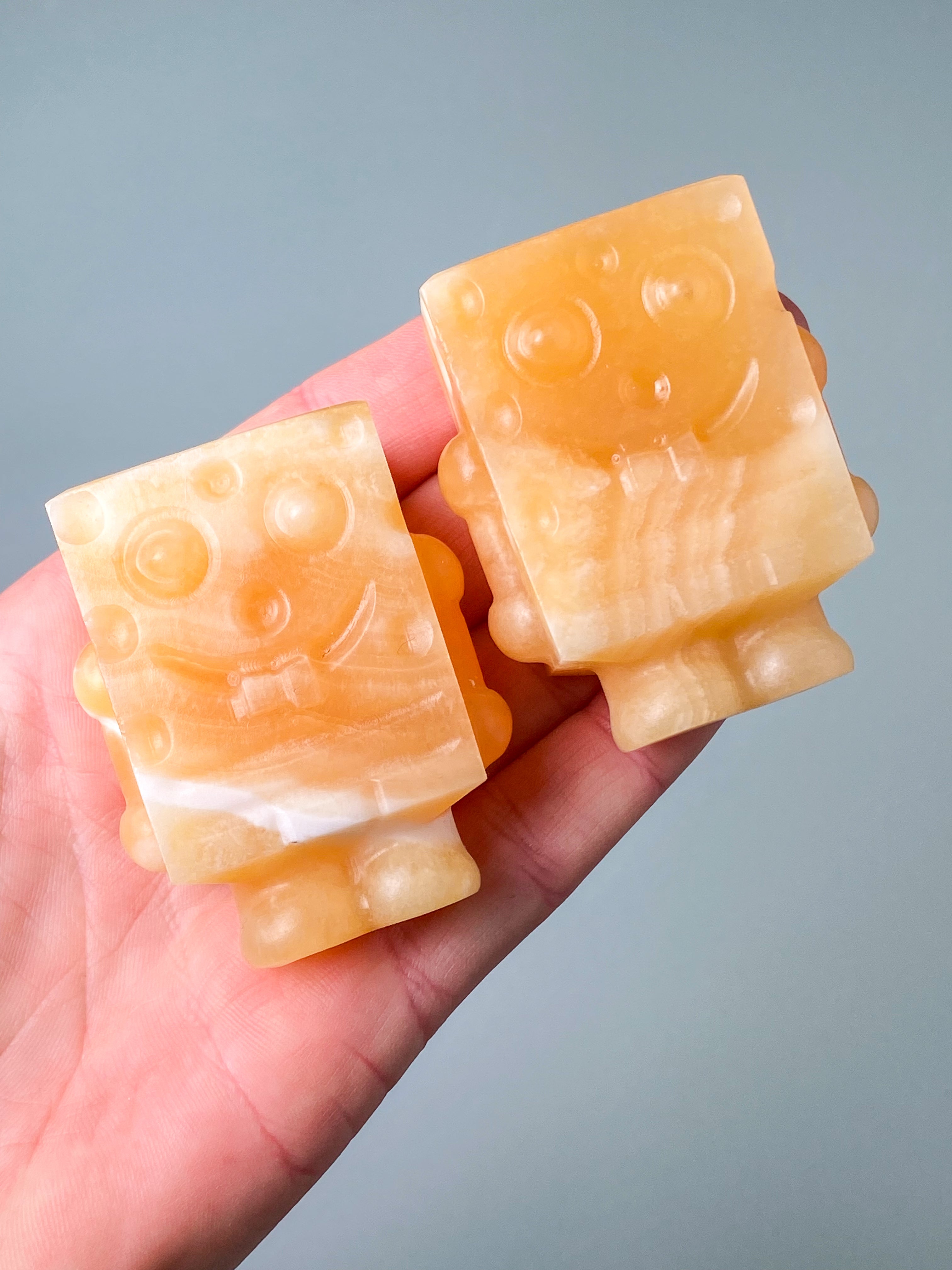 Orange Calcit Svampebob