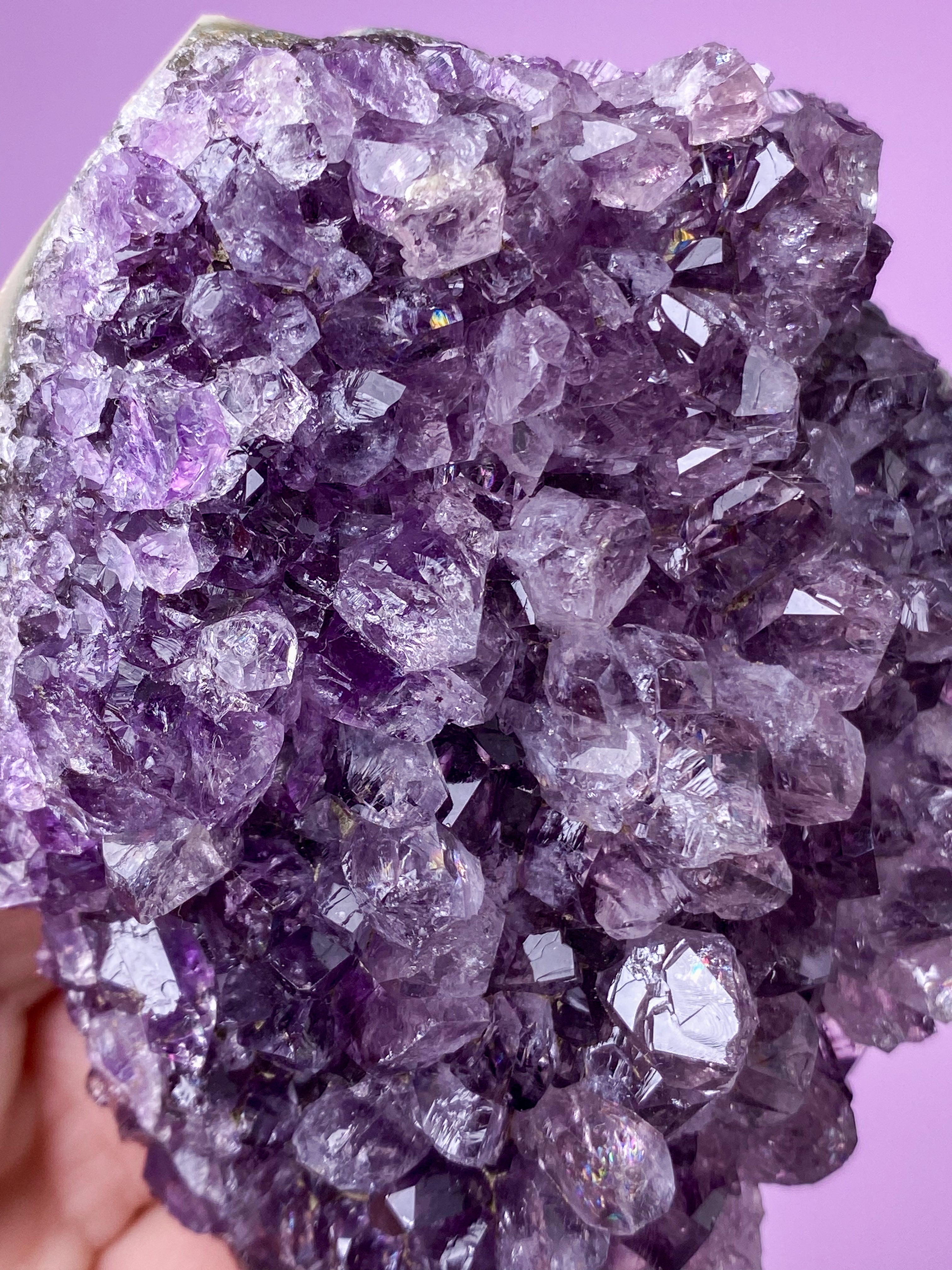 Ametyst Klynge (Nr. 4)