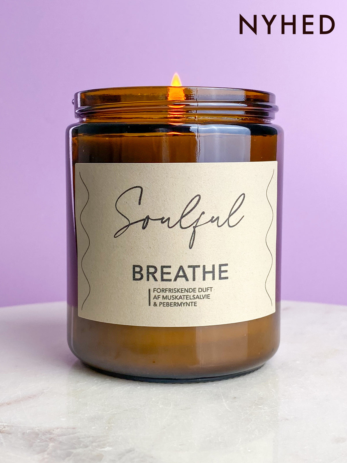 Aromaterapilys af Soya "BREATHE" | Duftlys