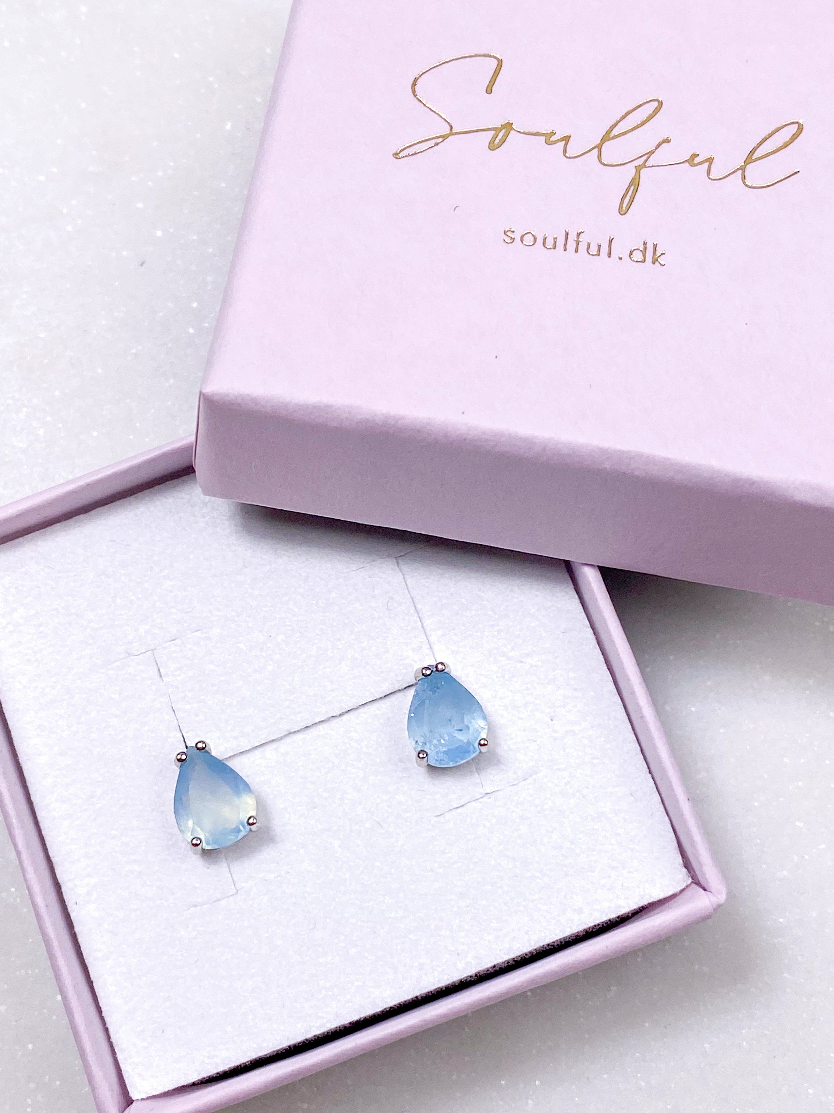 Aquamarine Drops Earrings