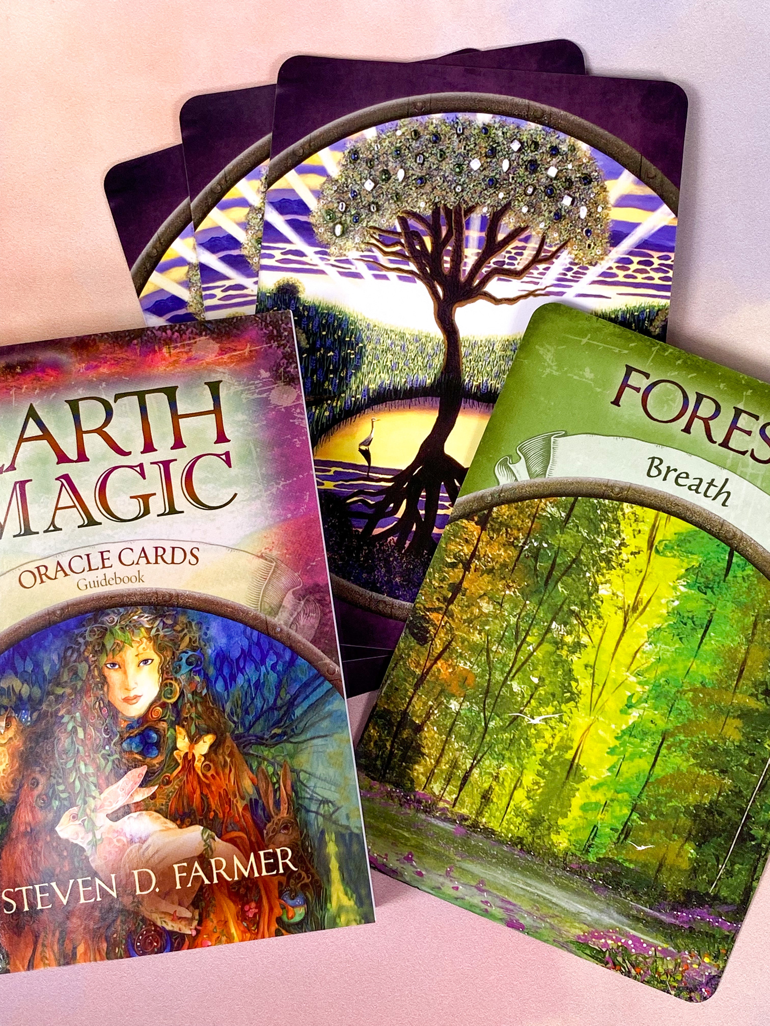 Earth Magic Oracle ''Orakelkort'' af Steven D. Farmer