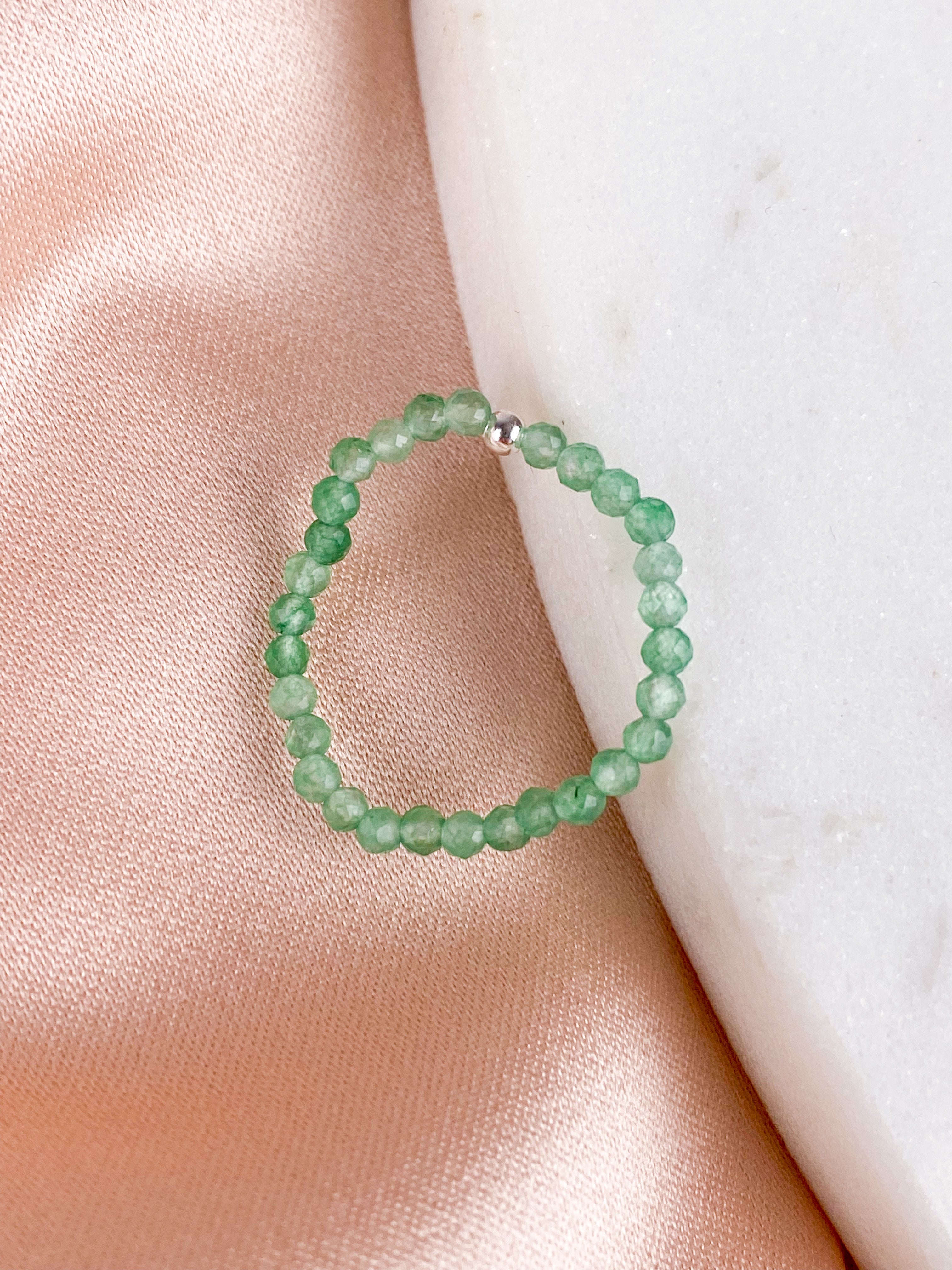 Grön Aventurin Armband