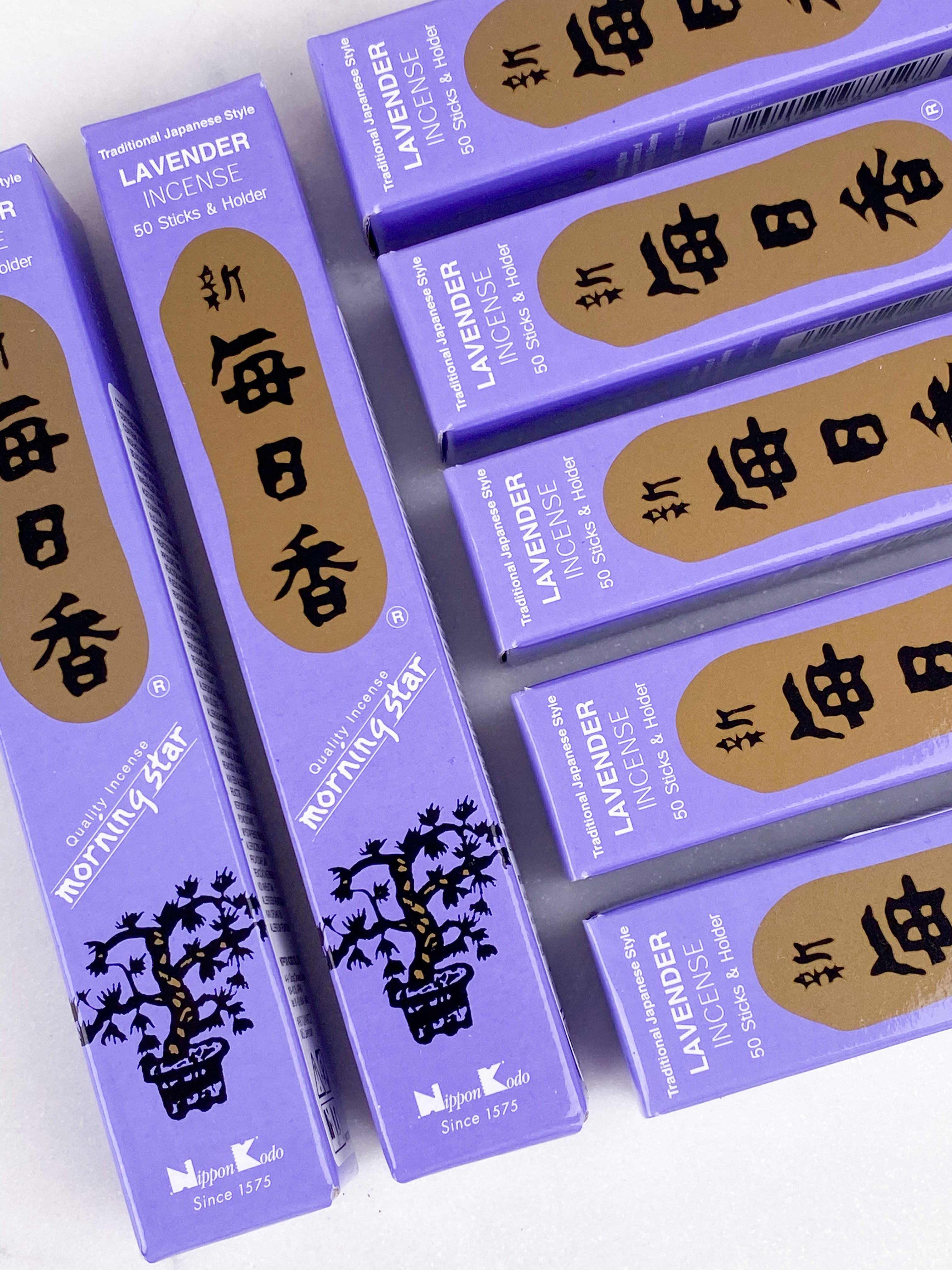 Japansk Røgelse - Lavender - Røgelsespinde