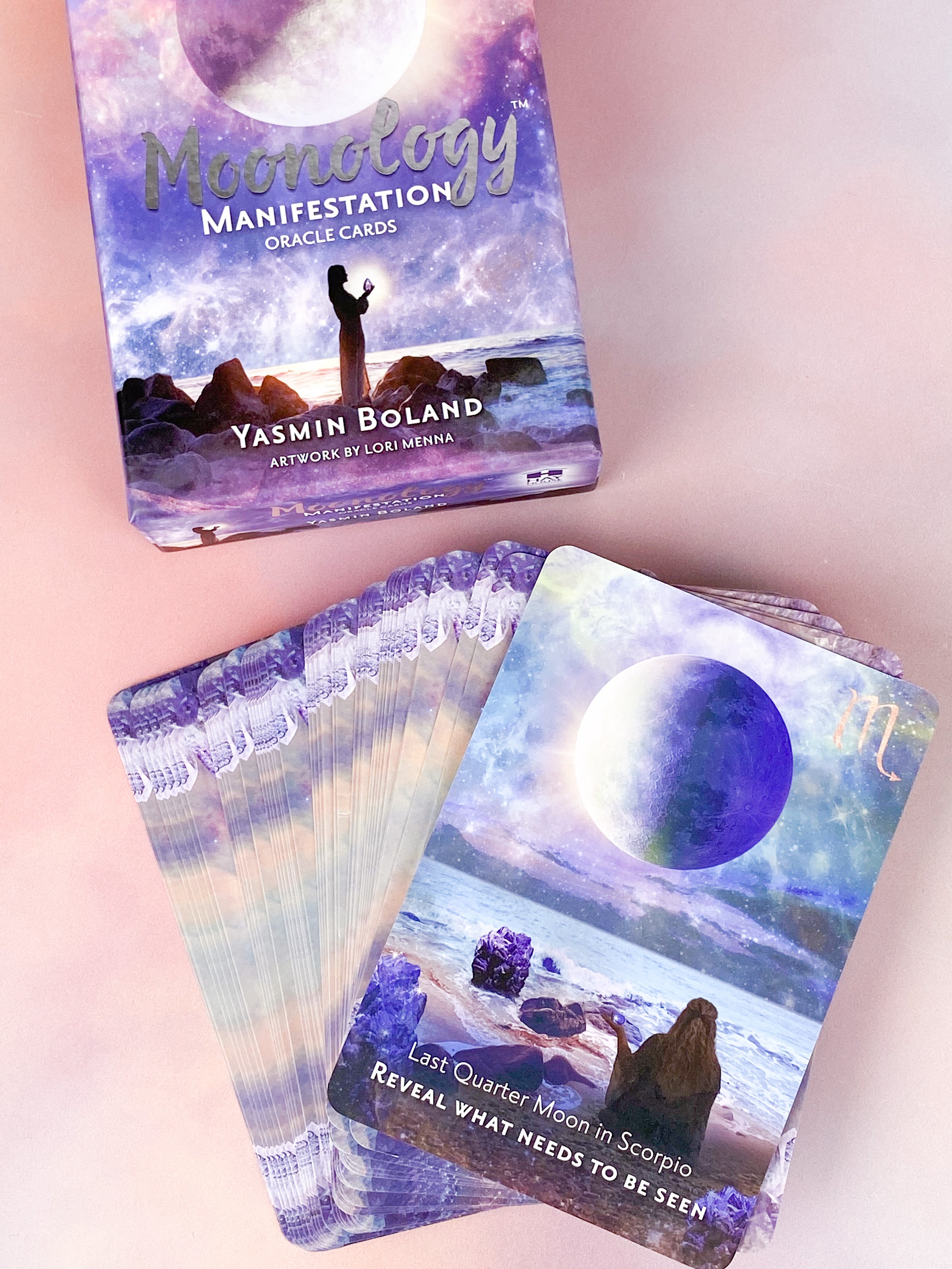 Moonology Oracle Cards av Yasmin Boland